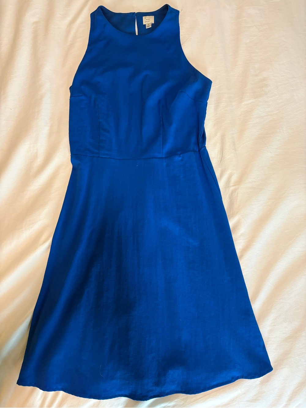 a new day Royal Blue Sleeveless Mini Dress